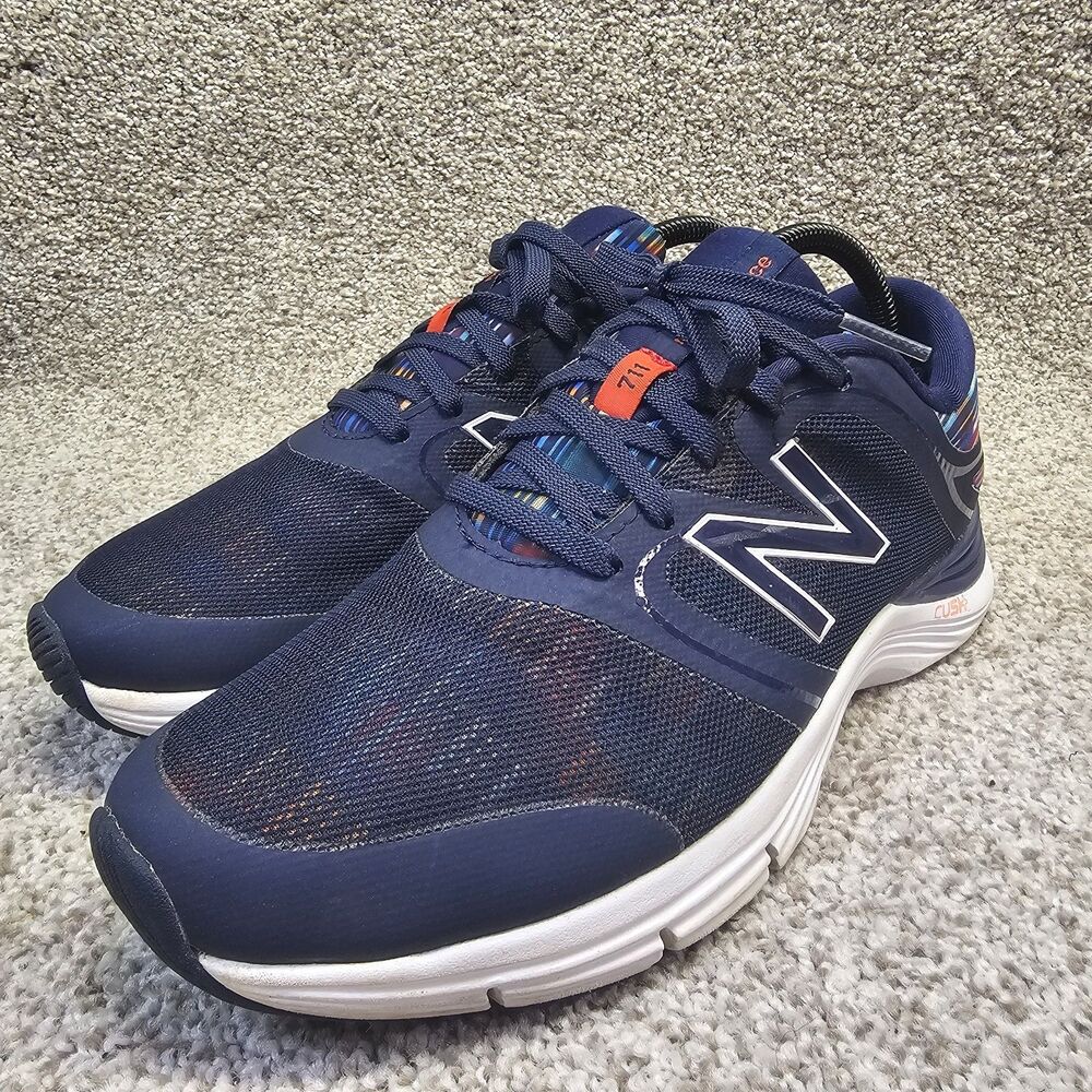 New Balance 711 Athletic Shoes Womens Size 9.5 Navy Blue‎ Cush Training Running